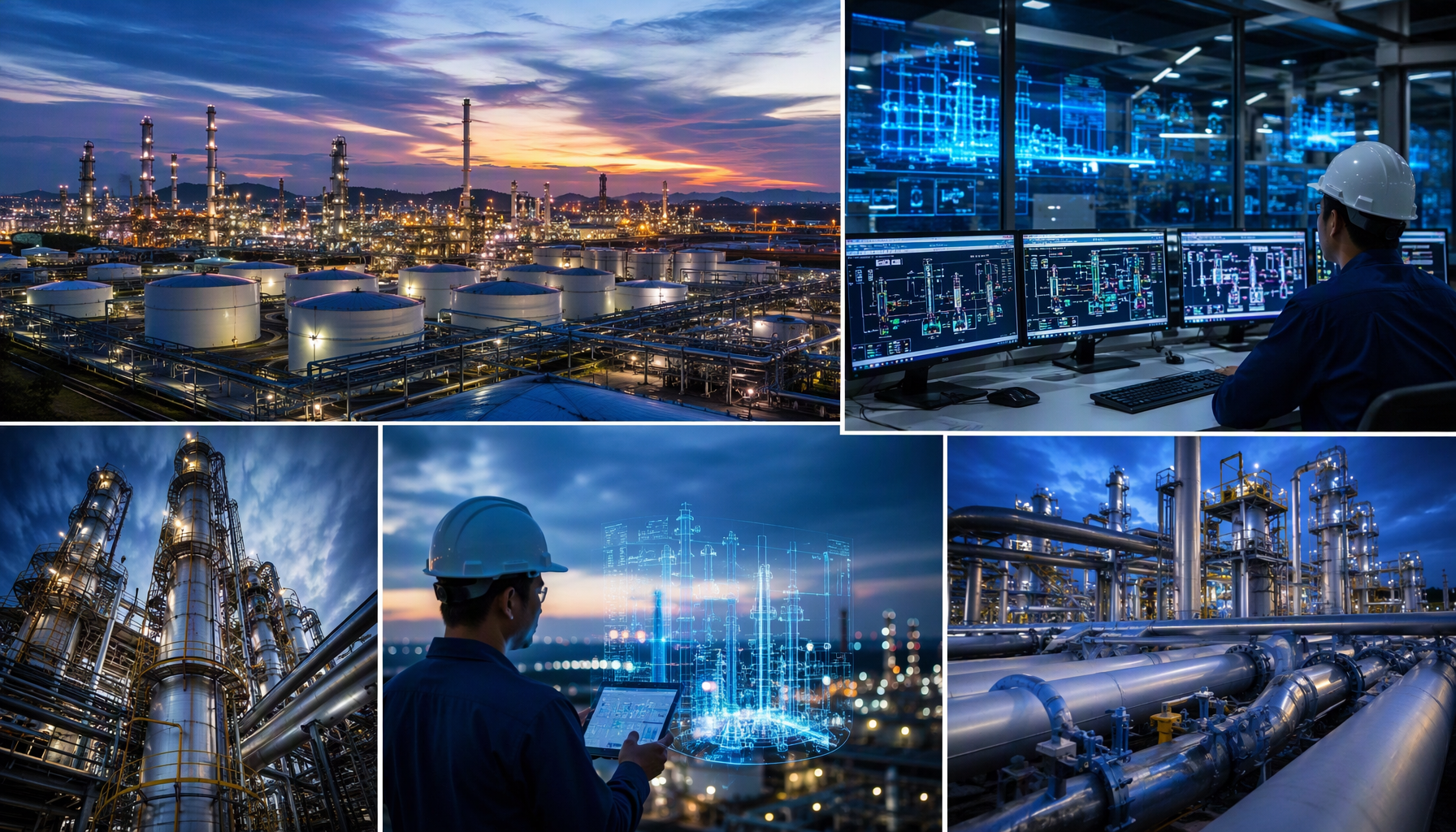 石油化工 - DCS数据采集与管道SCADA